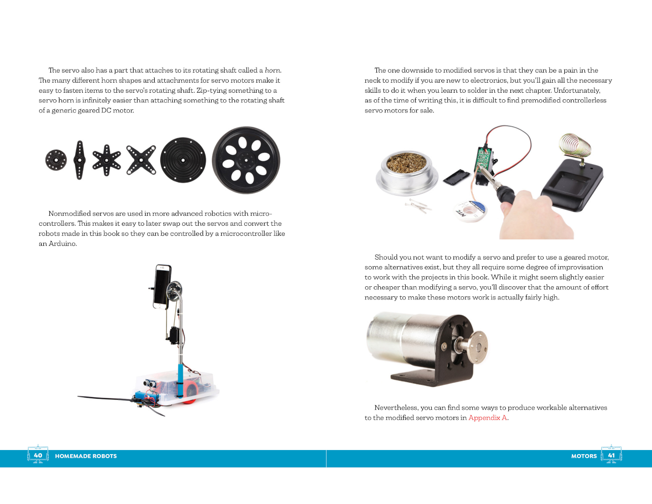 Homemade Robots pages 40-41 Homemade Robots pages 40-41