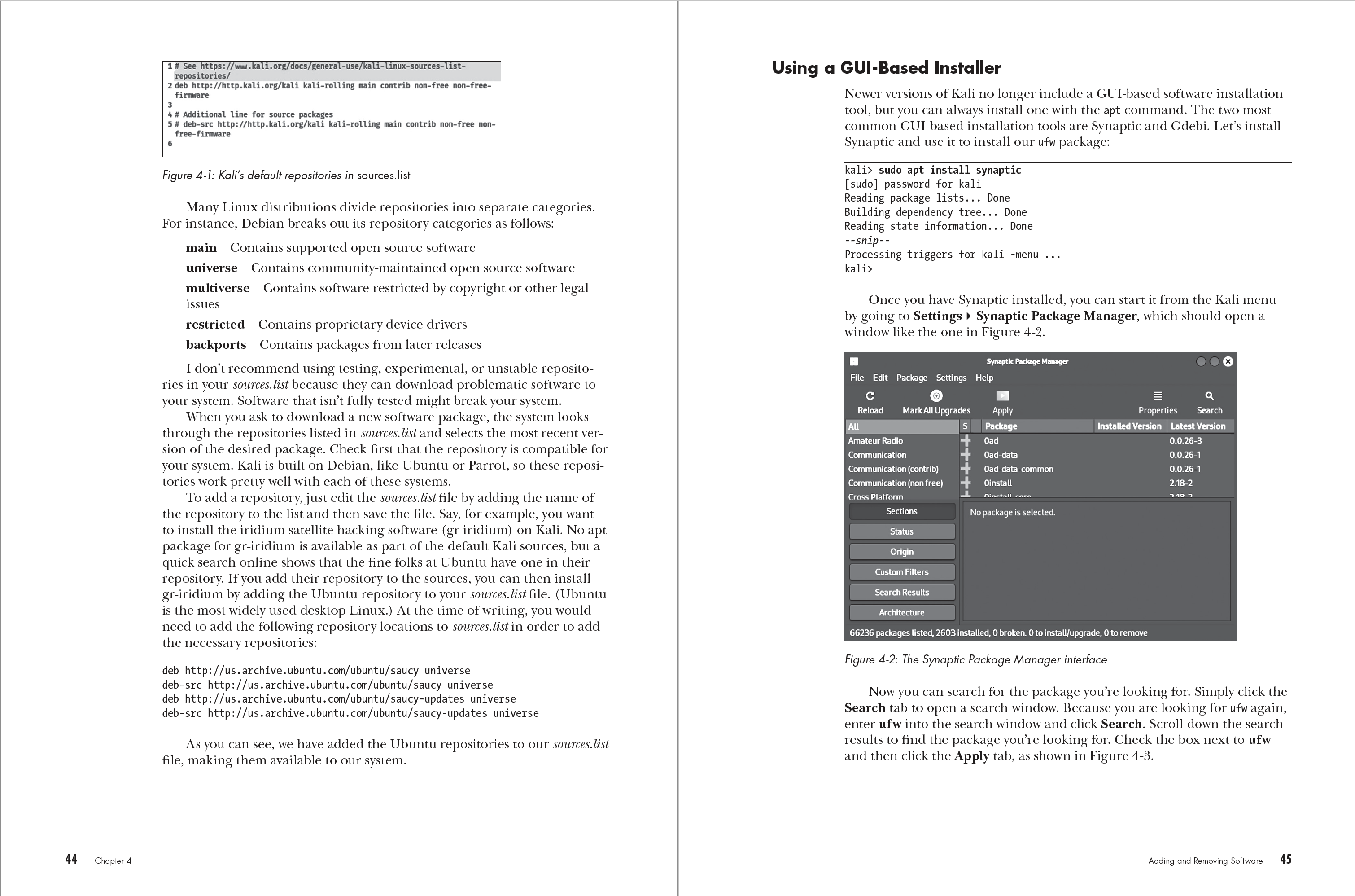 Linux Basics for Hackers, 2nd Edition pages 44-45 Linux Basics for Hackers, 2nd Edition pages 44-45