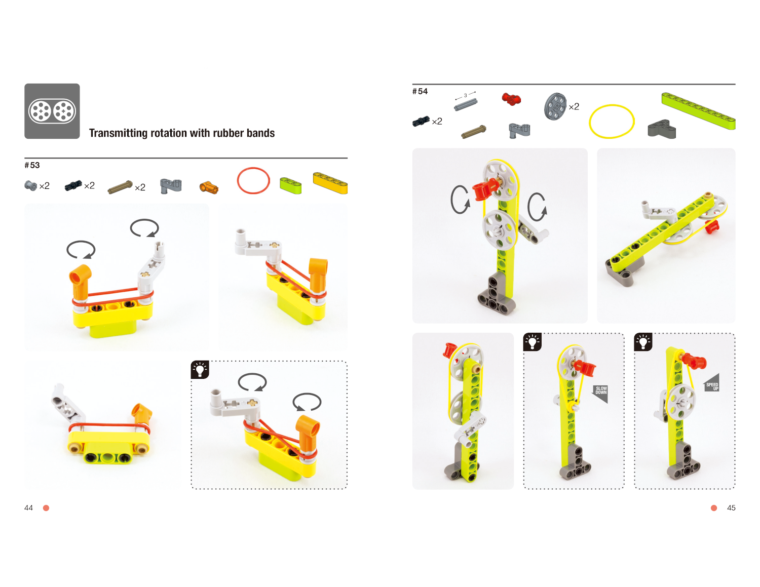Simple Machines, pages 44-45 Simple Machings og 44-45
